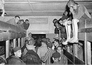 jews in nazi concentration camp WWII Germany