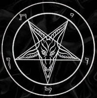 baphomet pentagram satanic symbol