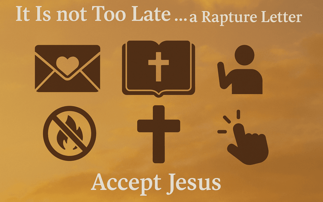 It is not Too Late