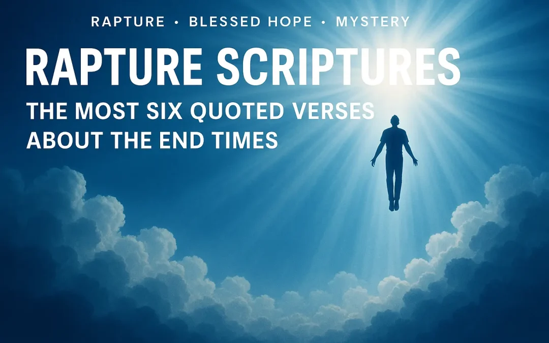 six rapture verses