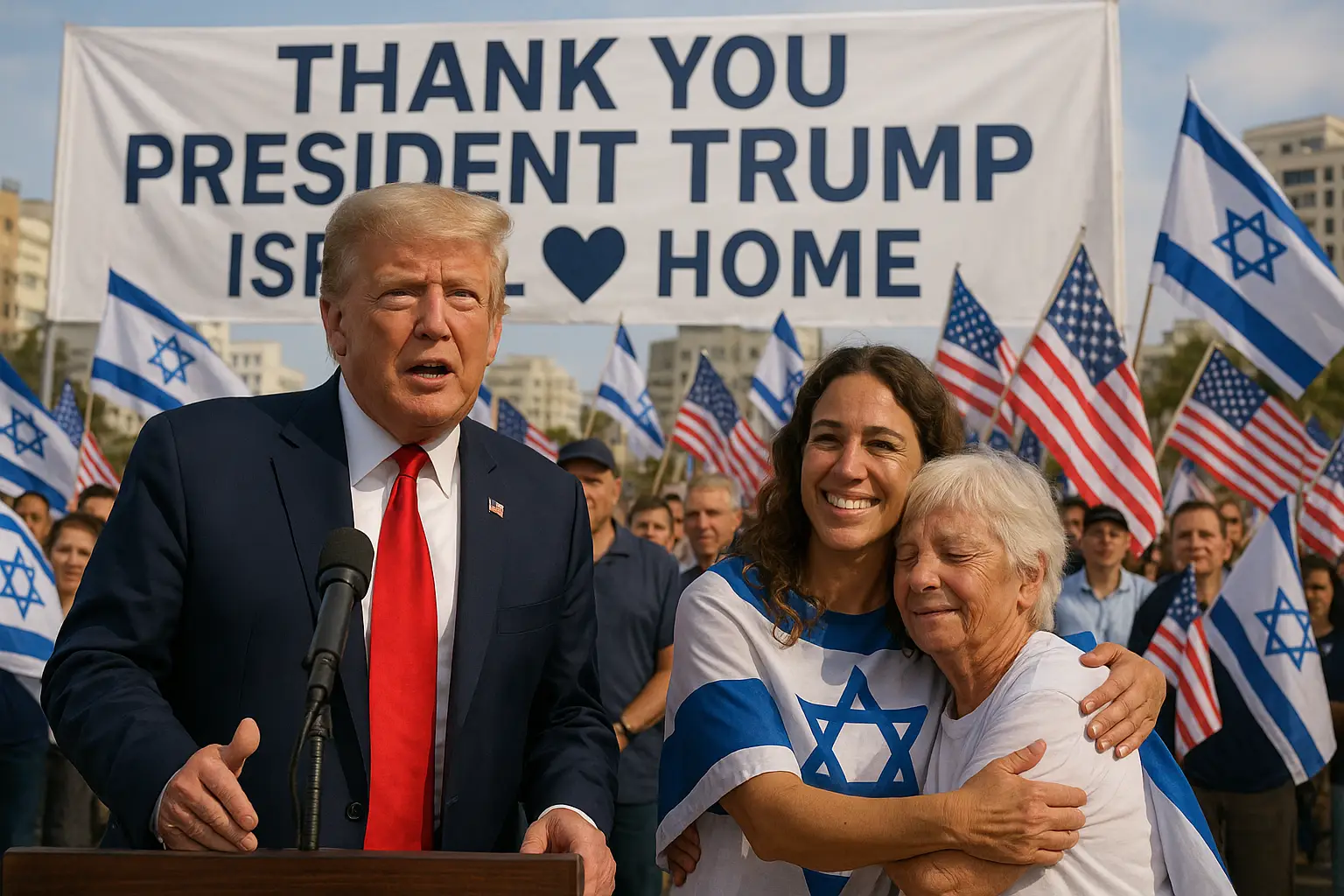 Israel thanks Pres. Trump for role in release of hostages from Hamas