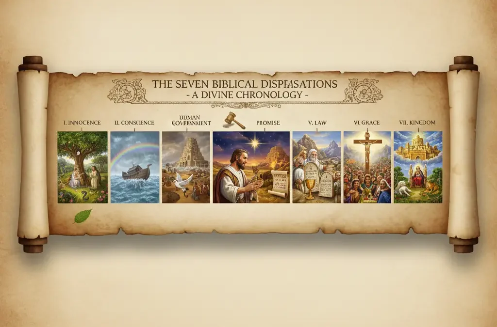 Is the word dispensation in the bible? Timeline with 7 dispensations